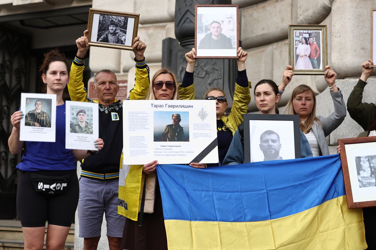 Ukrán menekültek Londonban
