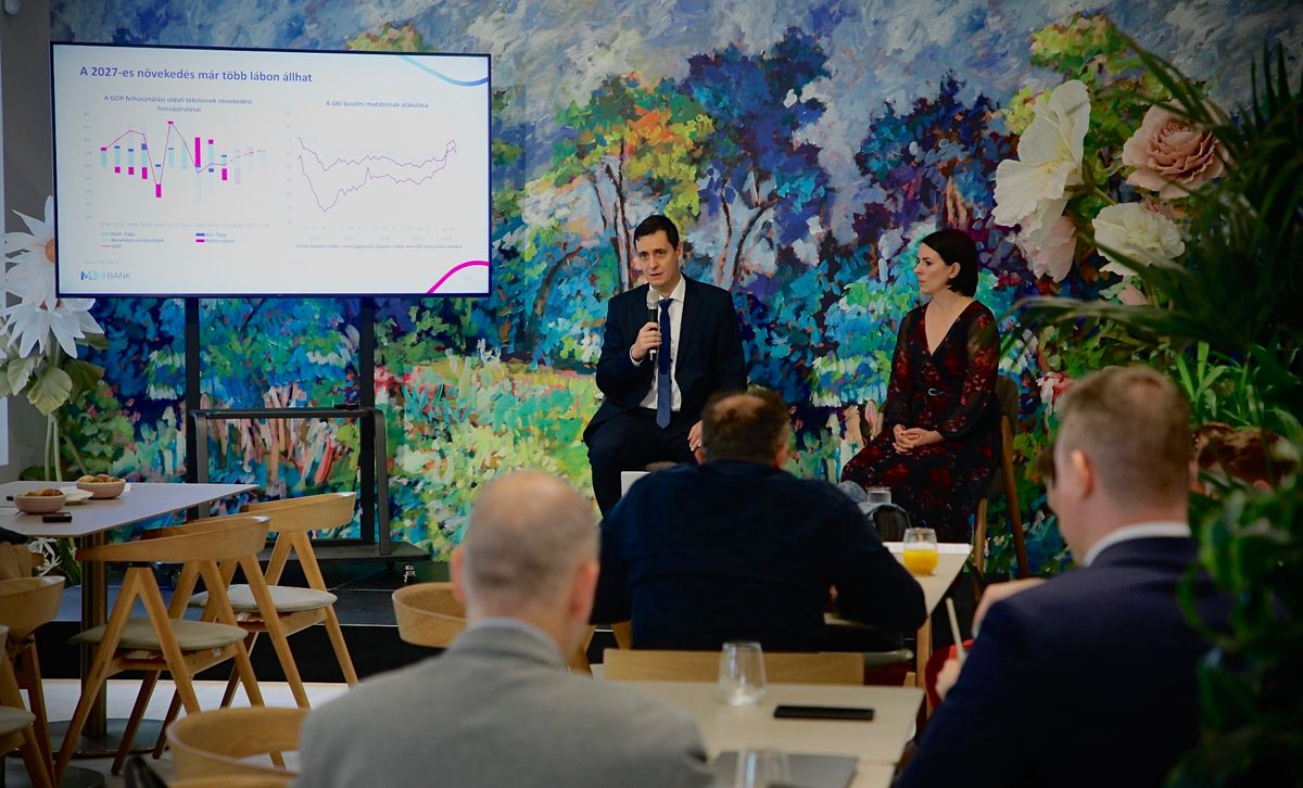 MBH Elemzési Centrum Makrogazdasági Kitekintő Árokszállási Zoltán Elemzési Centrum igazgató , Balog-Béki Márta szenior elemző