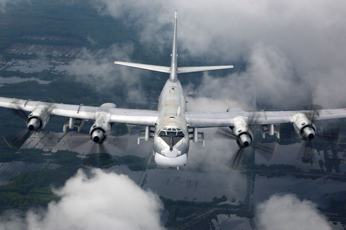 Lezuhant egy Tu-95-ös bombázó