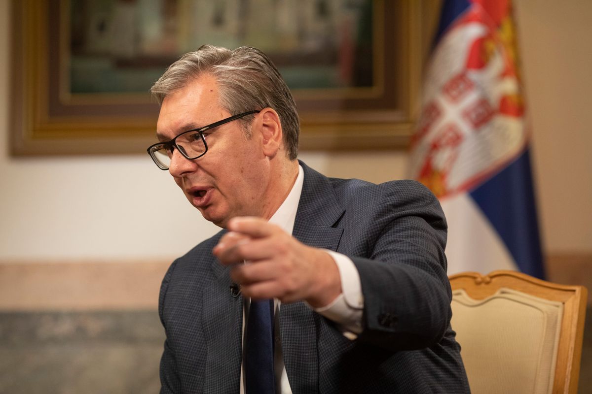 Serbian President&nbsp;Aleksandar&nbsp;Vucsics Interview