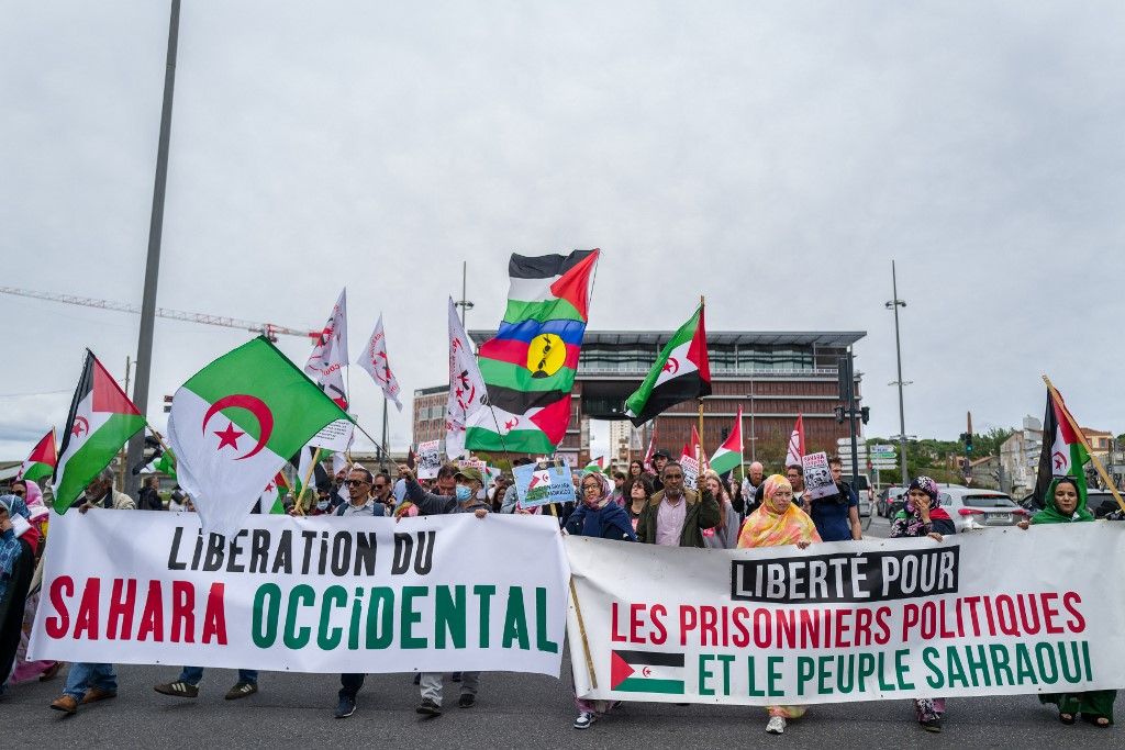 FRANCE-DEMO-SAHRAOUI-MOROCCCO