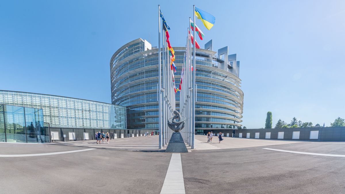 Strasbourg,,France,-,04,August,2024:,Seat,Of,The,European