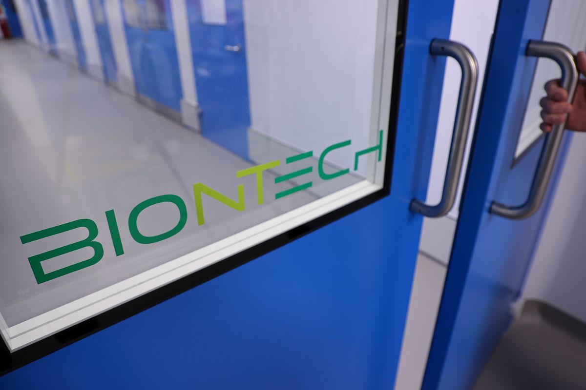 BioNTech branding.