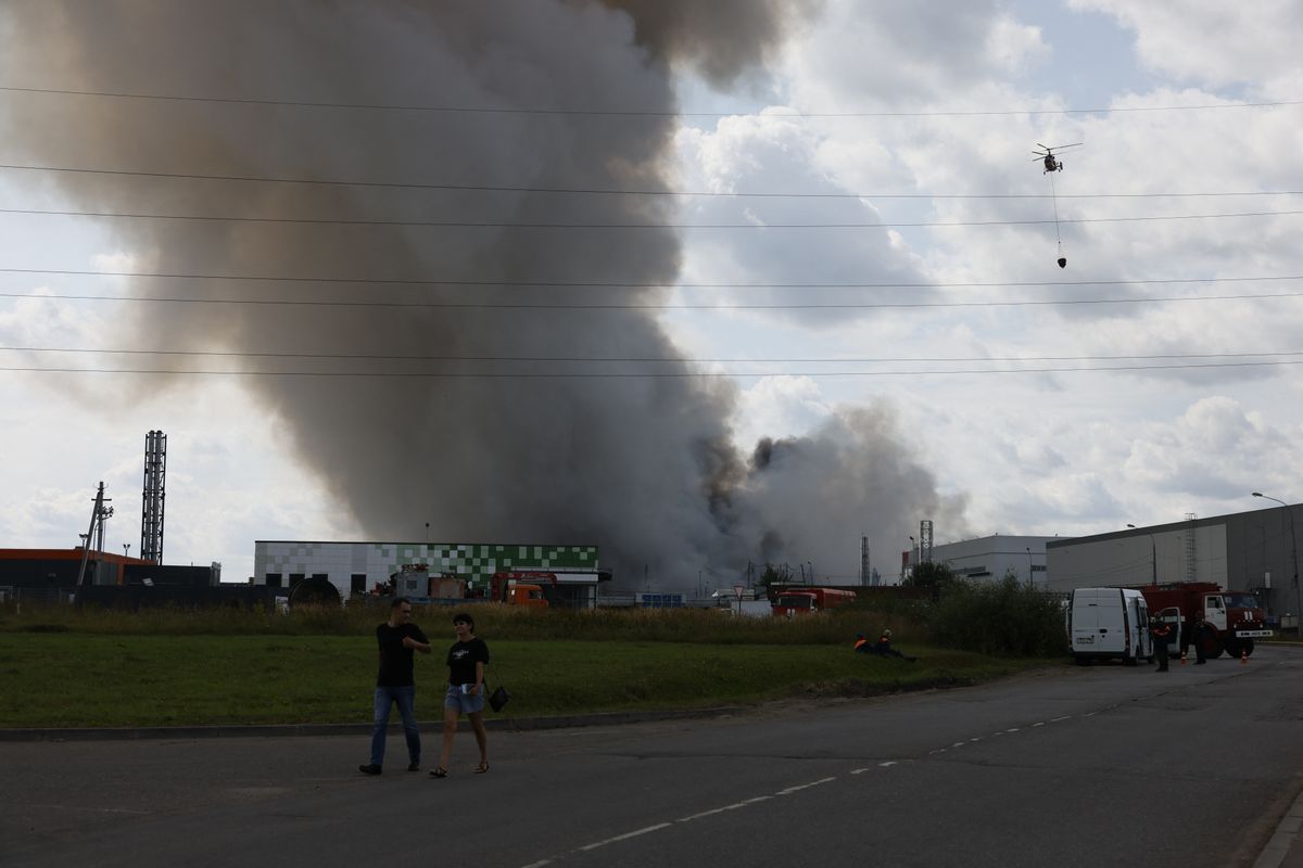 dróntámadás, Ukrainian drone attack on Moscow