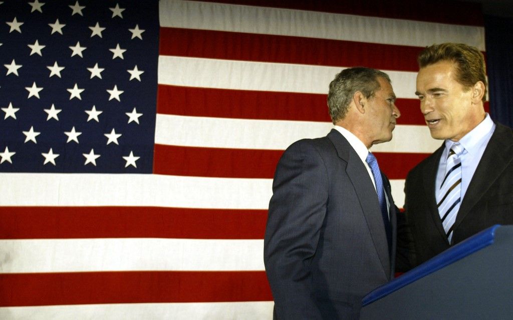 US-BUSH-SCHWARZENEGGER