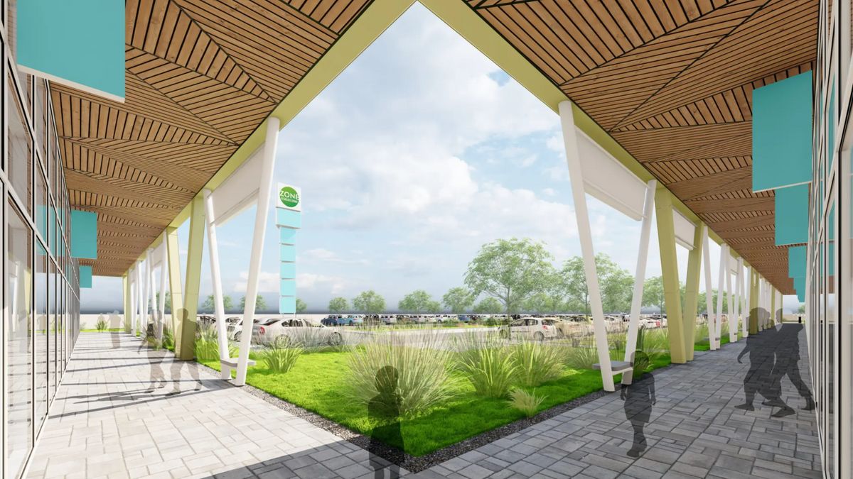 Bejelentették: új bevásárlónegyed épül Budapest közvetlen közelében, valóságos plázát húznak fel egy másfél hektáros telken – 2027 végén megnyitja a kapuit