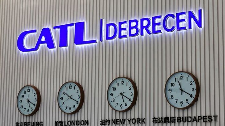 CATL Debrecen: ezek az első felvételek a termelés előtt álló gyárról