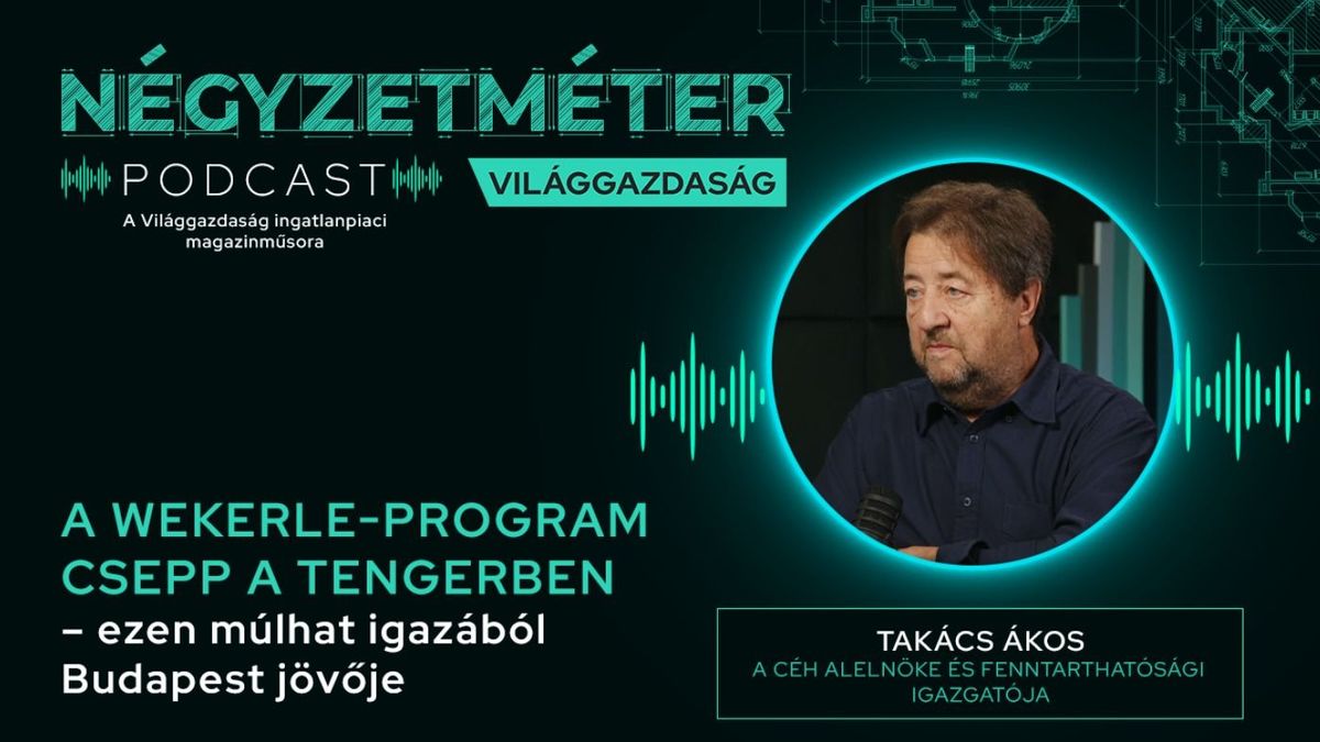 A Wekerle-program, mint rozsdamezős beruházás csak csepp a tengerben – ezen múlhat igazából Budapest jövője