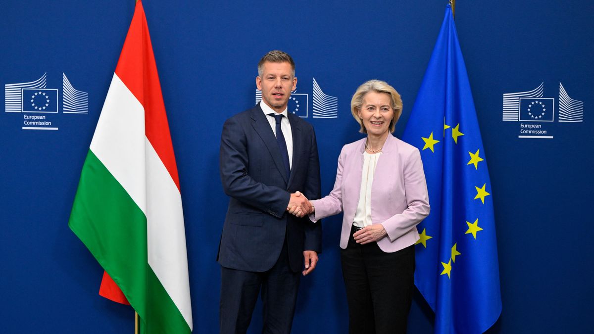 Magyar Péter két nappal Ursula von der Leyen érkezése előtt lengette be a magyar vétót az EU-költségvetésre