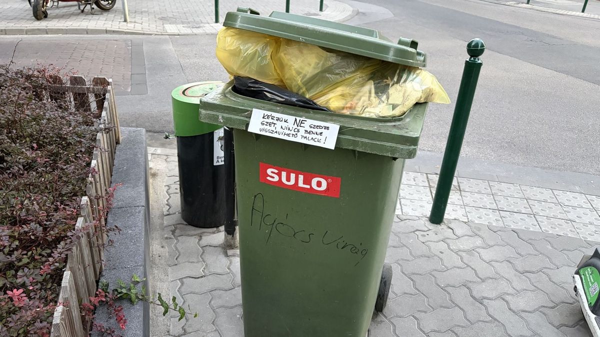 A társasházakon is múlik, hogy mekkora a budapesti szeméthegy: 10-12 órákat állnak az utcán, szabálytalanul – a belvárosban biztos nem fogja ingyen húzogatni a kukákat a Mohu