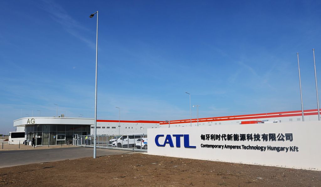 CATL Debrecen: ezek az első felvételek a termelés előtt álló gyárról