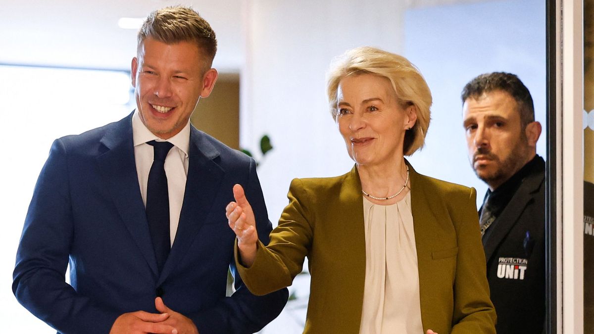 Magyar Péter, Ursula von der Leyen